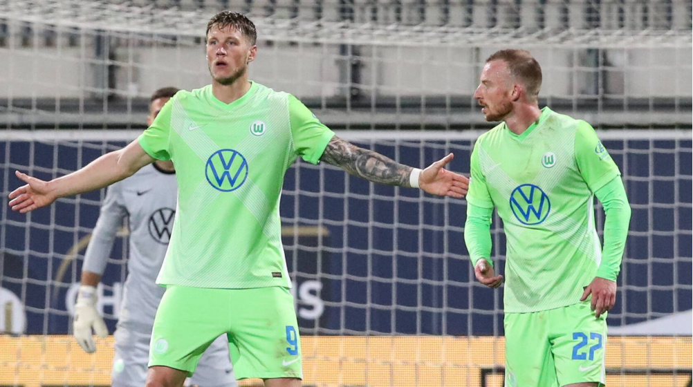 VfL Wolfsburg: Inter Mailand nimmt Wout Weghorst in den Fokus