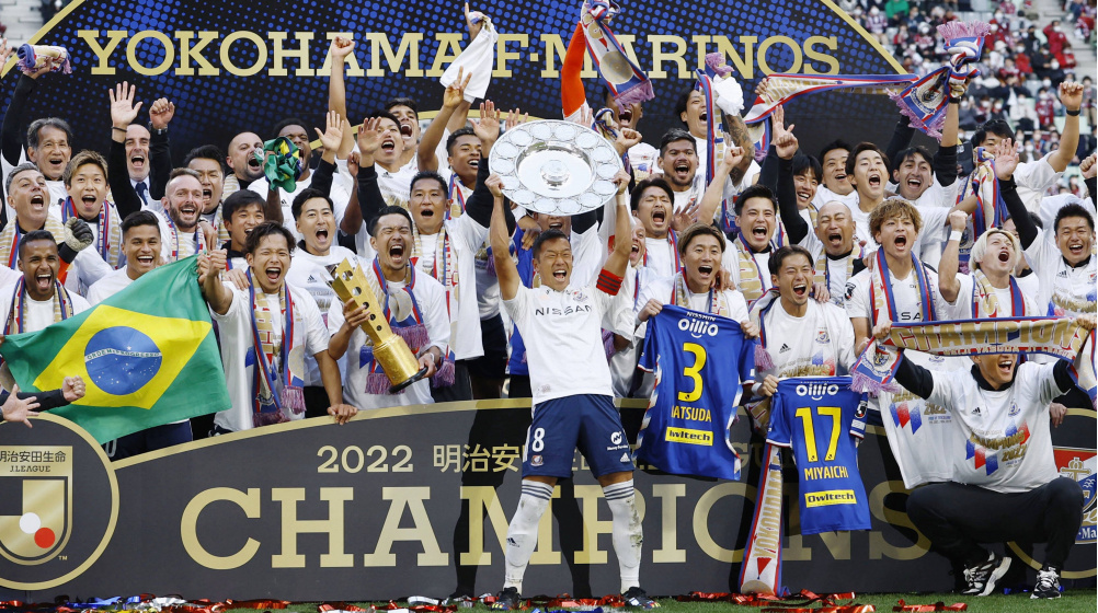 J1 League: Yokohama holt Meisterschaft – Skibbe mit Hiroshima Dritter