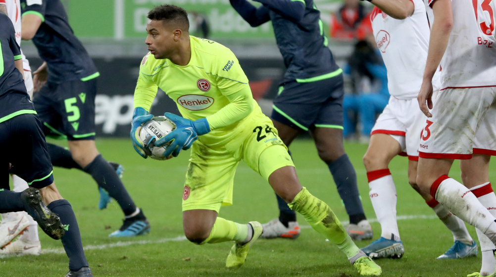 Zack Steffen at Fortuna Düsseldorf - Bundesliga side want to renew loan deal