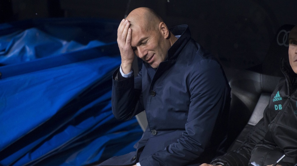 Real-Coach Zidane nach 2:2 gegen Numancia: „Ein Vertrag bedeutet nichts“