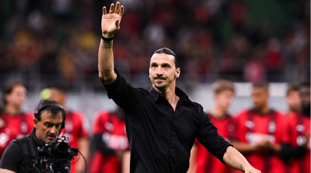 AC Milan: Zlatan Ibrahimovic beendet aktive Karriere