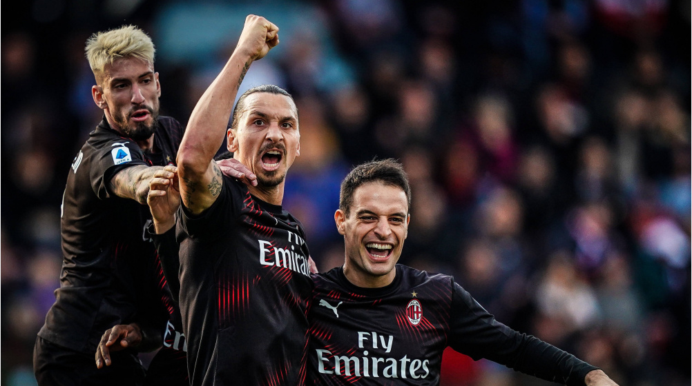 Liga włoska - gol Ibrahimovica, Piątek w rezerwie, wygrana Milanu