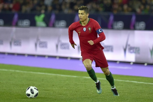 Portugal-Star Cristiano Ronaldo