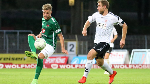 © imago images - EM-Siegtorschütze Florian Trinks (l.) spielte zuletzt ein Jahr beim FC Schweinfurt