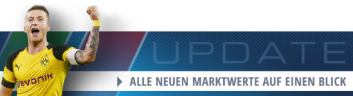 Wir haben 524 neue Bundesliga-Marktwerte für Euch!