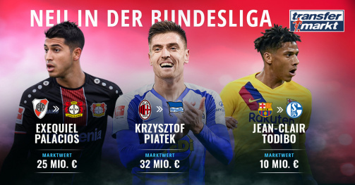 Alle neuen Gesichter der Bundesliga im Detail