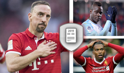 Ribéry, Balotelli und Co.: Diese Spieler sind vereinslos