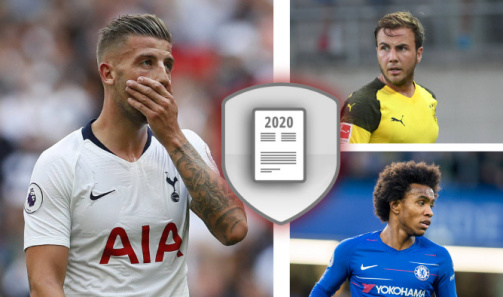 Willian, Alderweireld & Co. - these players would be free agents next summer