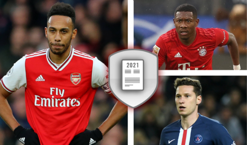 Aubameyang, Alaba & Co - These contracts expire in 2021