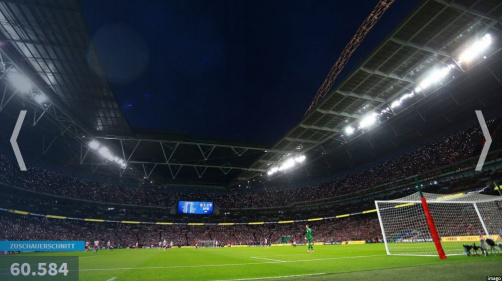 © imago/Transfermarkt - Das Wembley auf Platz 2: Die Premier League-Stadien nach Zuschauerschnitt sortiert
