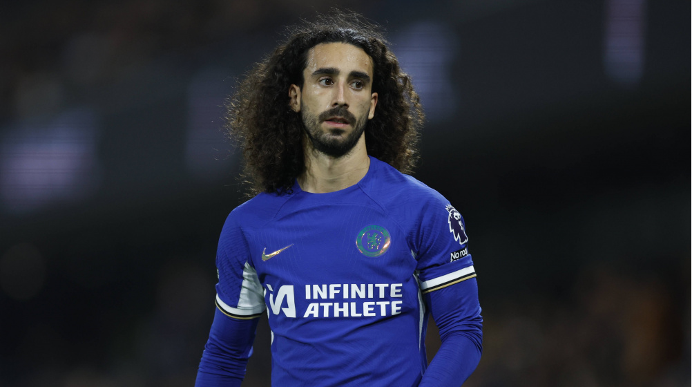 Noni Madueke reacts to the Instagram post of Chelsea star Marc Cucurella after Brighton win.