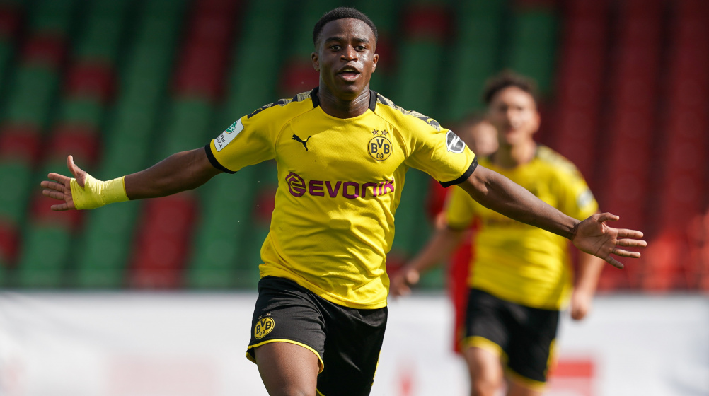 Dortmund talent Moukoko beats UEFA Youth League record | Transfermarkt