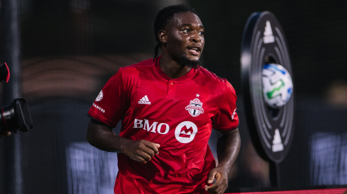 Ayo Akinola in action at the MLS is Back Tournament