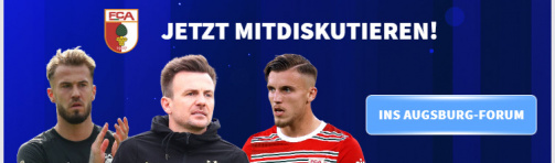 © tm/imago - Im FC Augsburg Forum mitdiskutieren (Link ins Forum)