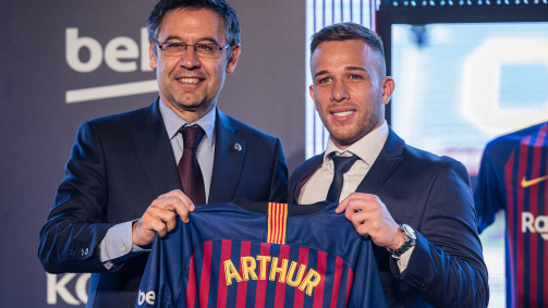 Arthur, en el top 3 de los mayores traspasos del FC Barcelona.