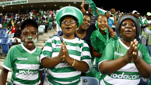 Bloemfontein Celtic fans 
