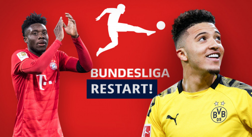 Bundesliga-Start: Hier geht’s zu allen offiziellen Terminen vom 16. bis 18. Mai