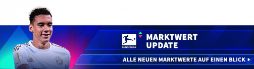 Alle neuen Bundesliga-Marktwerte auf einen Blick