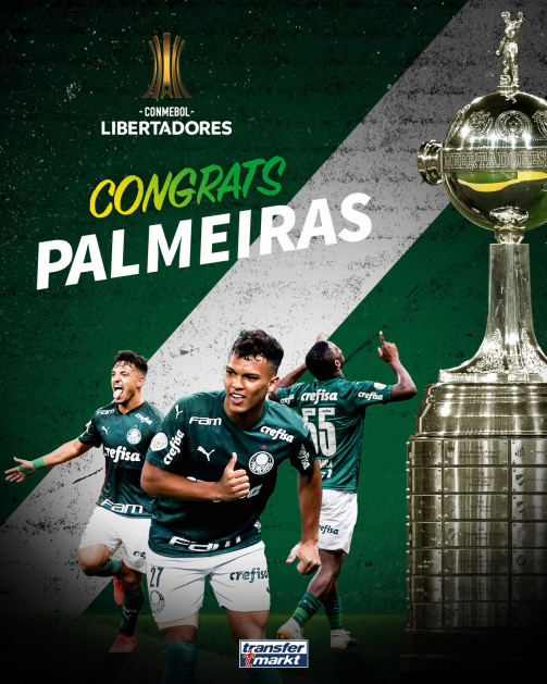 © imago images/TM - Palmeiras gewinnt die Copa Libertadores 2020