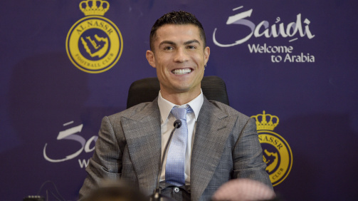 Cristiano Ronaldo, Al-Nassr, conferência de imprensa