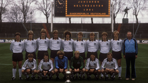 Die deutschen U20-Weltmeister von 1981