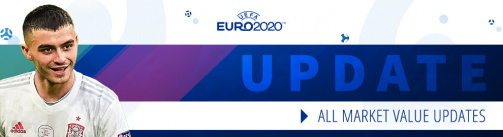Pedri & Co. - All new EURO 2020 market values at a glance