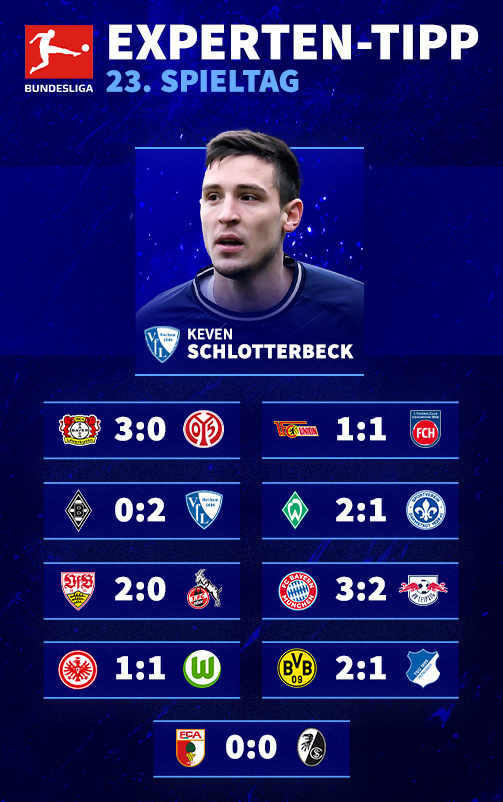 So tippt Keven Schlotterbeck den 23. Bundesliga-Spieltag!
