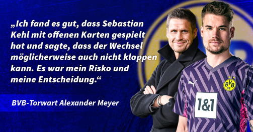 © tm/imago - BVB-Keeper Alexander Meyer im Interview (hier lesen)