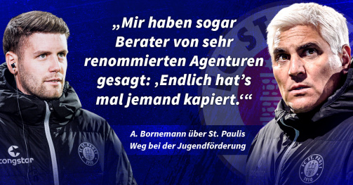 St. Paulis Sportchef Andreas Bornemann im TM-Interview (November 2023)