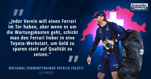 Der Schweizer Nati-Torwarttrainer Patrick Foletti im TM-Interview