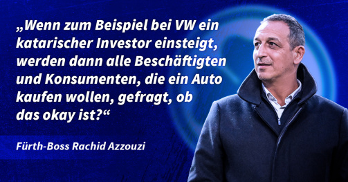 Transfermarkt-Interview: Fürths Sportchef Azzouzi über die Fan-Proteste