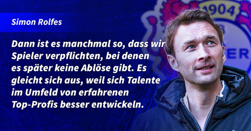 Bayer Leverkusens Simon Rolfes im Transfermarkt-Interview 