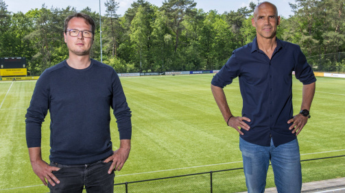 Erfolgsduo bei Vitesse Arnheim: Sportdirektor Johannes Spors (l.) und Trainer Thomas Letsch