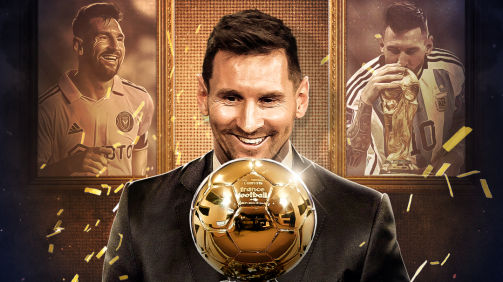 Lionel Messi Bola de Ouro 2023