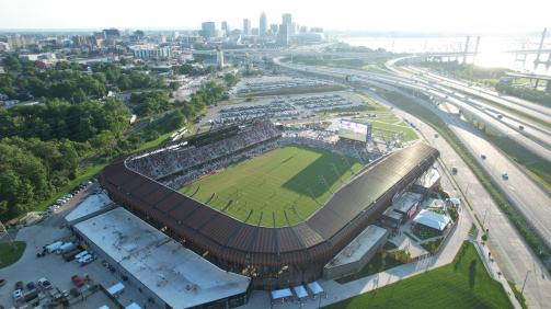 Louisville City FC have regularly filled the state of the art Lynn Family Stadium 