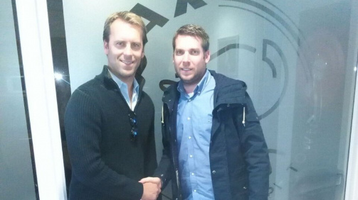 © Ajax Cape Town - Damals war er noch Team Manager: Max Grünewald (r.) mit dem früheren Liverpool- und Ajax-Cape-Town-Keeper Sander Westerveld