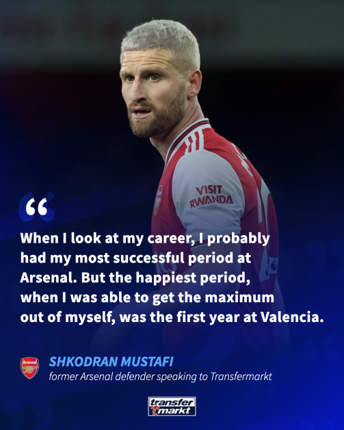 Mustafi Arsenal quote