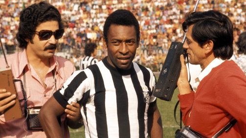 Pelé 1968 im Trikot des FC Santos.
