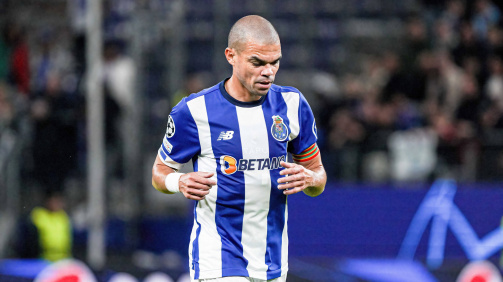 Pepe ao serviço do FC Porto na Champions. Fonte: IMAGO