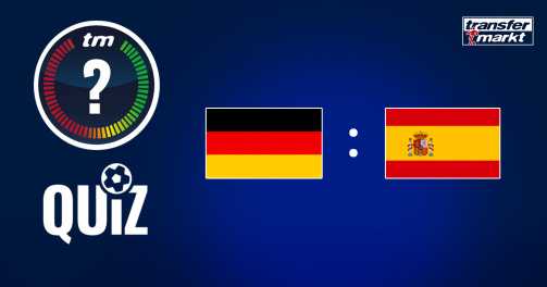 © Transfermarkt - Was weißt du über Duelle zwischen Deutschland und Spanien? Teste dein Wissen in unserem Quiz!