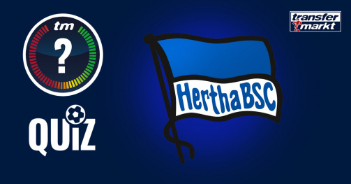 © Transfermarkt - Was weißt du über Hertha BSC? Teste dein Wissen in unserem Quiz!