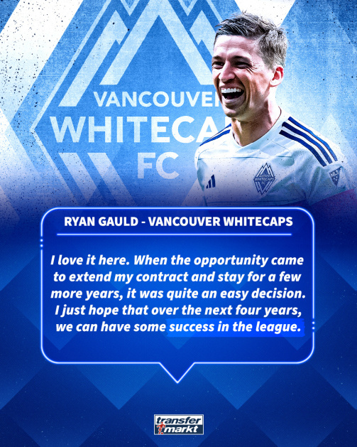 Ryan Gauld quote on Vancouver