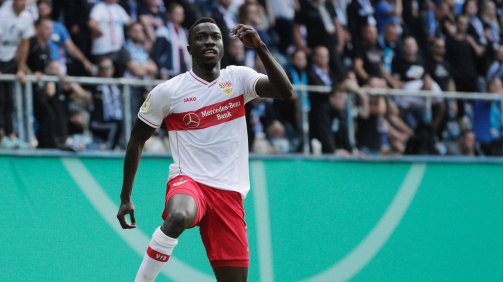 Wamangituka is Stuttgarts' top goalscrorer this season