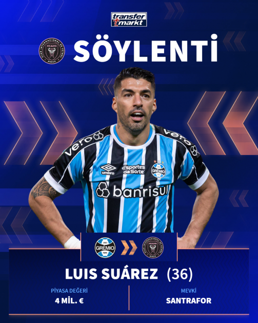 Suárez'in adı Inter Miami ile anılıyor