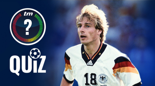 TM-Quiz: 10 Fragen zu Jürgen Klinsmann