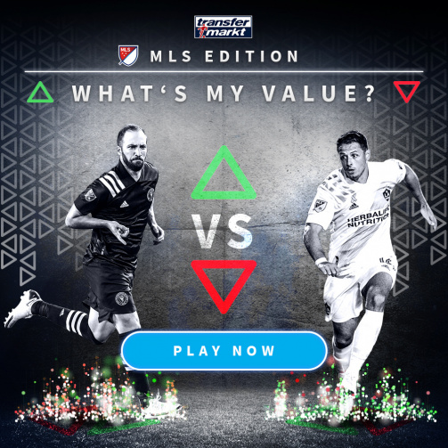 New MLS edition of the "What's my value?" game - Play it now!