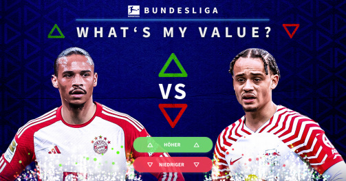 Jetzt „What’s my value?“ im Bundesliga-Modus spielen!