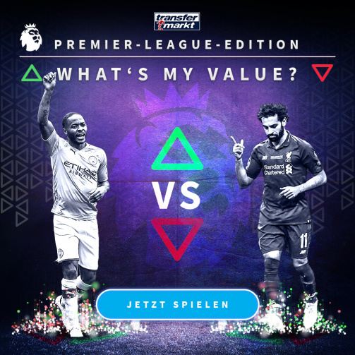 Play Now! What's My Value? Premier League Edition