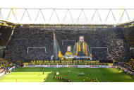 BVB-Fans mit toller Choreographie im Signal Iduna Park von Borussia Dortmund