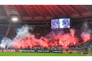 Eintracht Frankfurt, Fans, Stadio Olimpico, Lazio Rom
